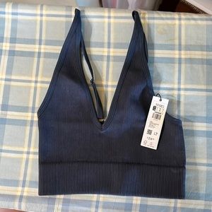 Garage Summer Seamless Deep Plunge Cami
